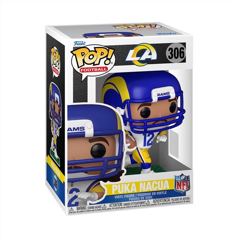 NFL: Rams - Puka Nacua Pop! Vinyl/Product Detail/Sport