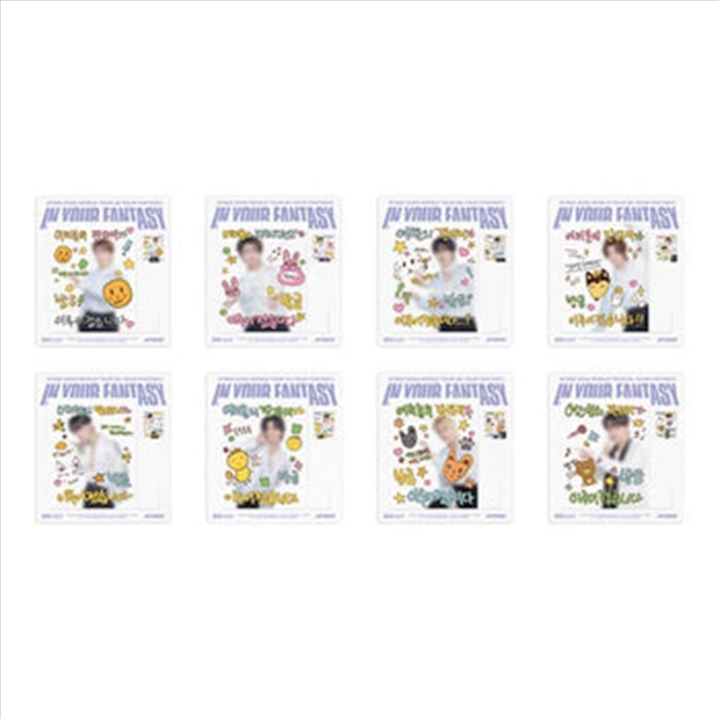 Ateez - In Your Fantasy 2025 World Tour Official Md Sliding Puzzle - Hongjoong/Product Detail/KPOP Merch