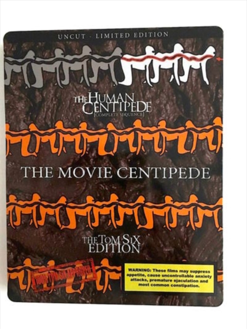 The Human Centipede - The Complete Sequence Steelbook Uncut Limited Edition/Product Detail/Horror