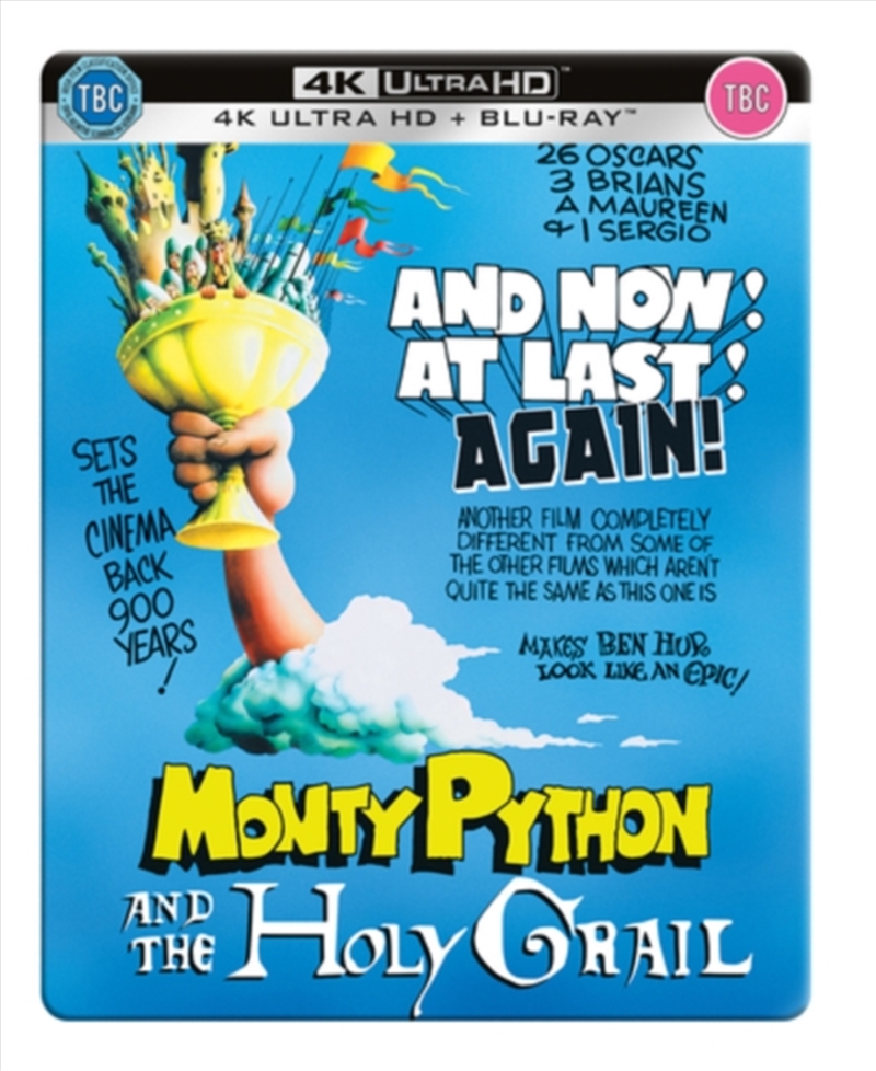 Monty Python And The Holy Grail Limited Edition Steelbook/Product Detail/Comedy