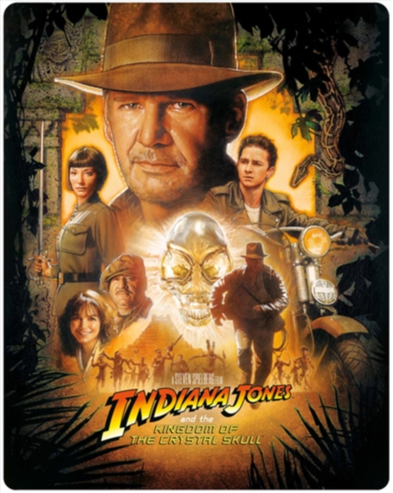 Indiana Jones And The Kingdom Of The Crystal Skull Limited Edition Steelbook/Product Detail/Action