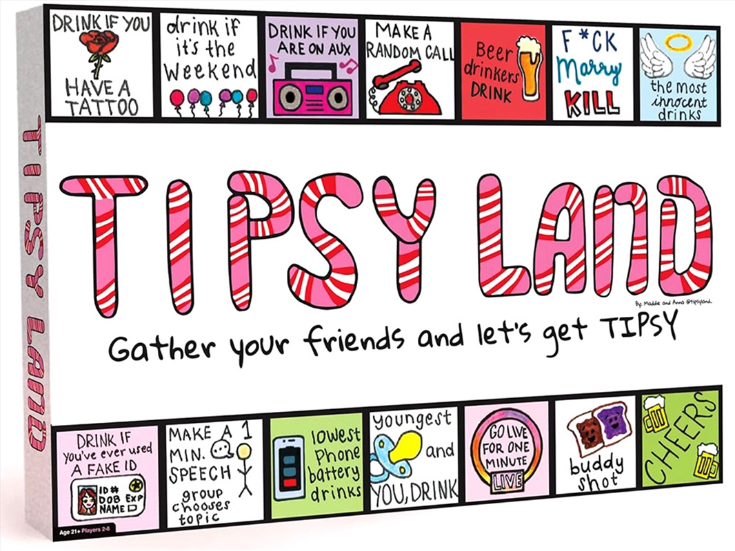 Tipsy Land Drinking Game/Product Detail/Adult Games