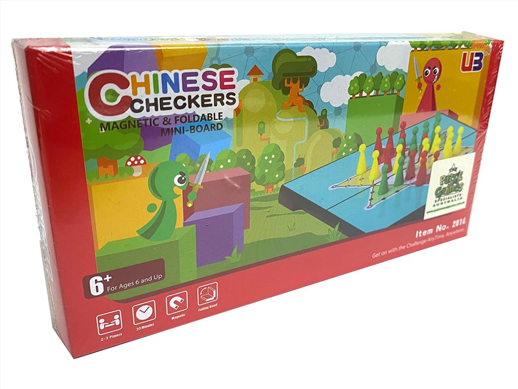 Chinese Checkers Magnetic 8"/Product Detail/Games