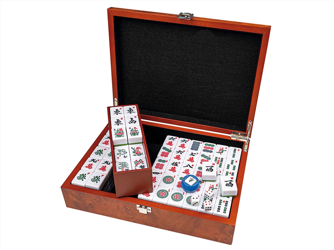 Mahjong, Wooden Box (Philos)/Product Detail/Games