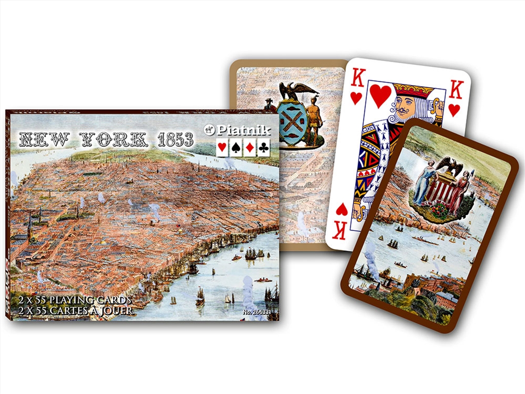 New York 1853 Bridge Dbl Deck/Product Detail/Card Games
