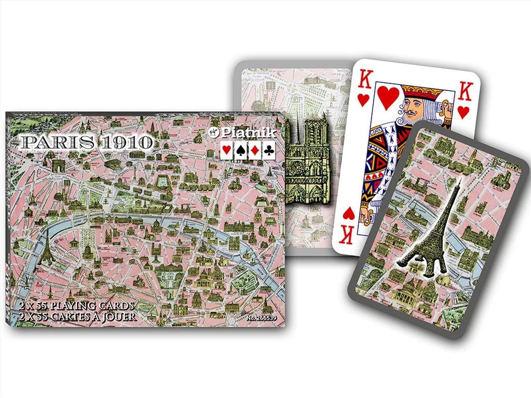 Paris 1910 Bridge Dbl Deck/Product Detail/Card Games