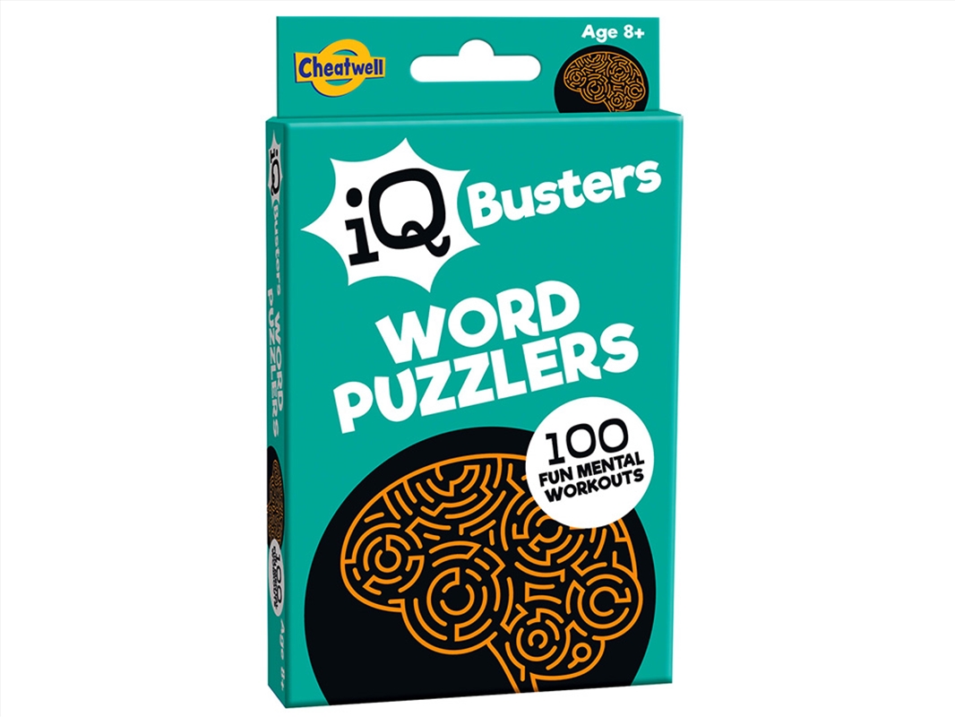 Iq Busters Word Puzzlers/Product Detail/Card Games