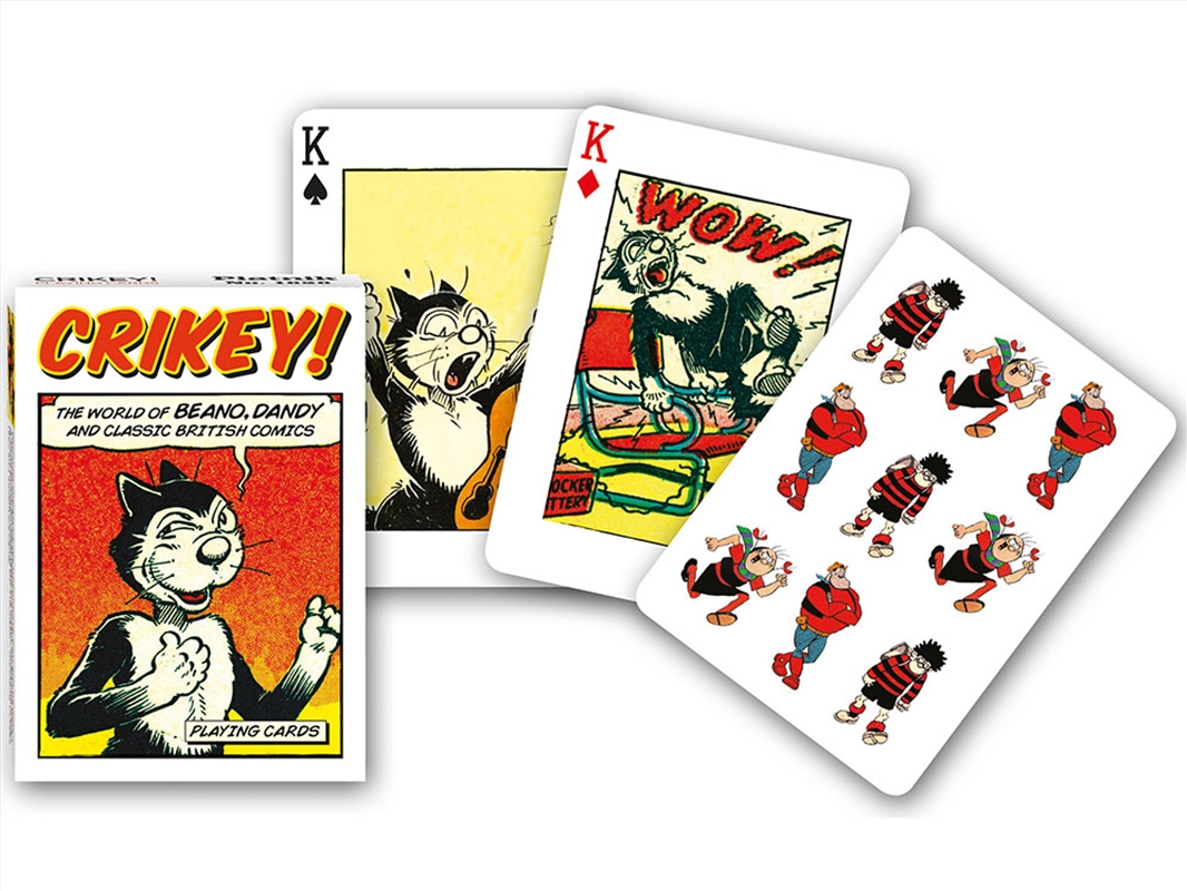 Crikey Vintage Comic Art Poker/Product Detail/Card Games