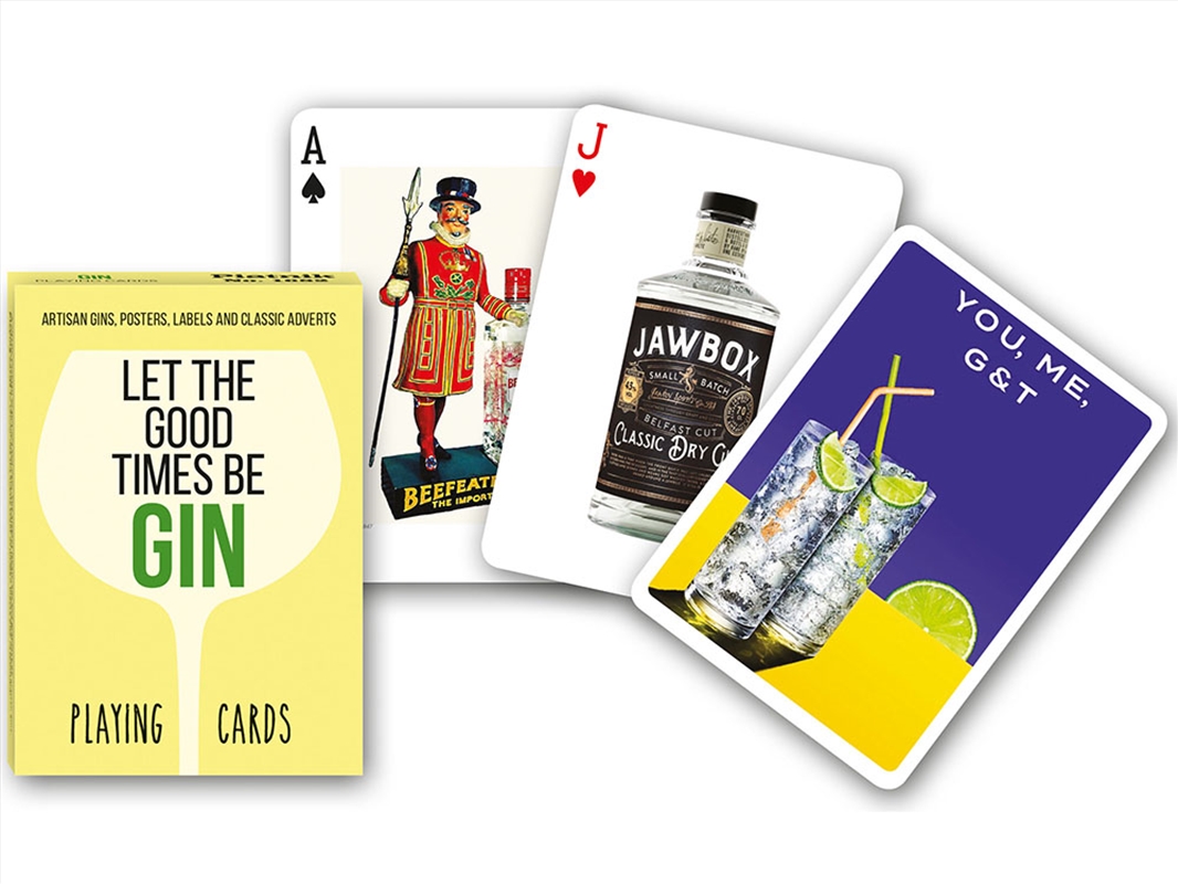 Let The Goodtimes Be Gin Poker/Product Detail/Card Games