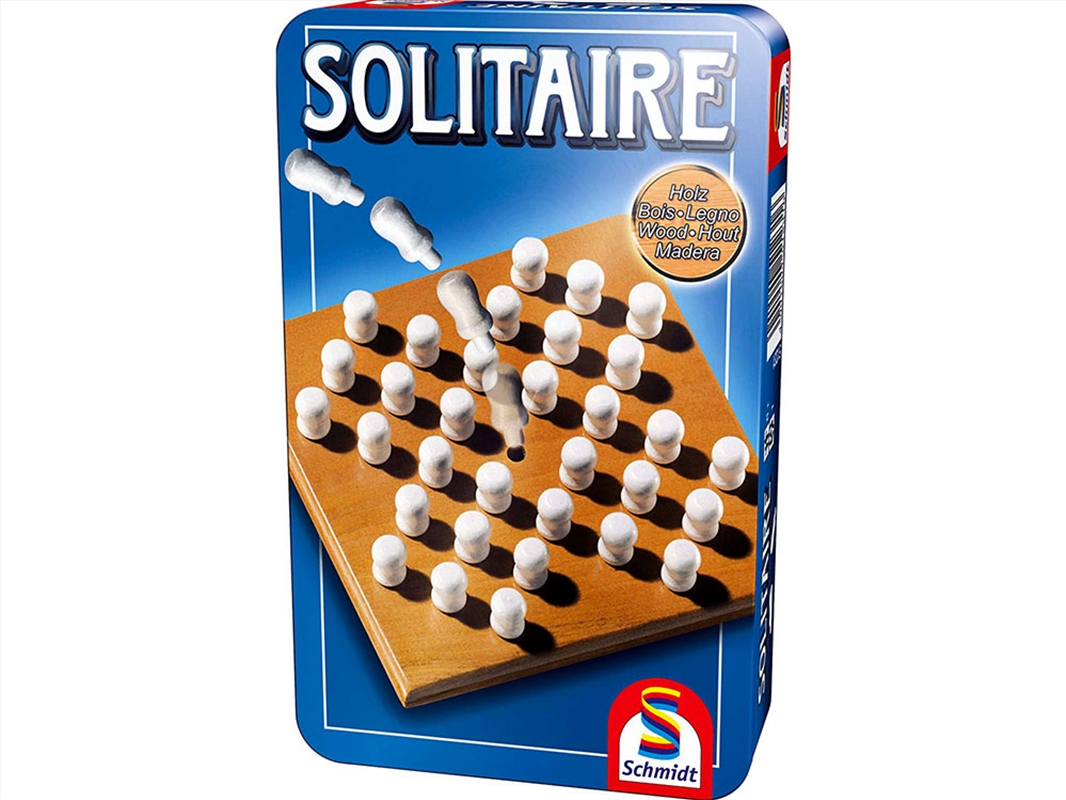 Solitaire In Tin (Schmidt)/Product Detail/Card Games