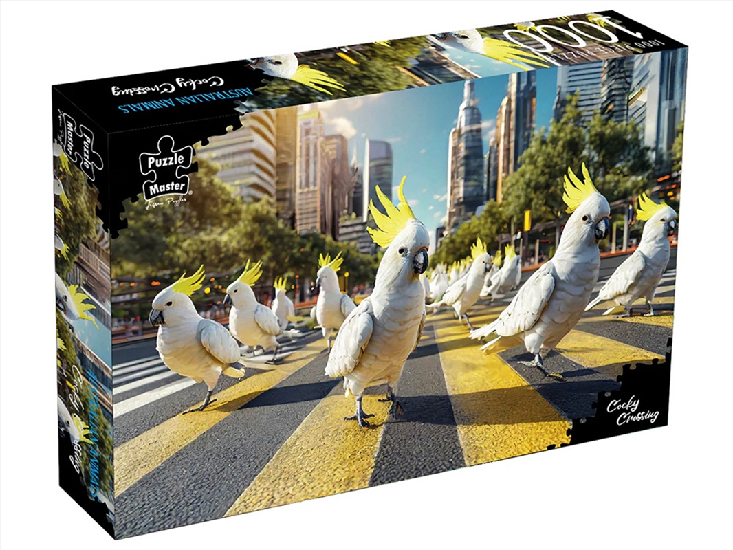 Cocky Crossing Jigsaw 1000 Piece Puzzle/Product Detail/Jigsaw Puzzles