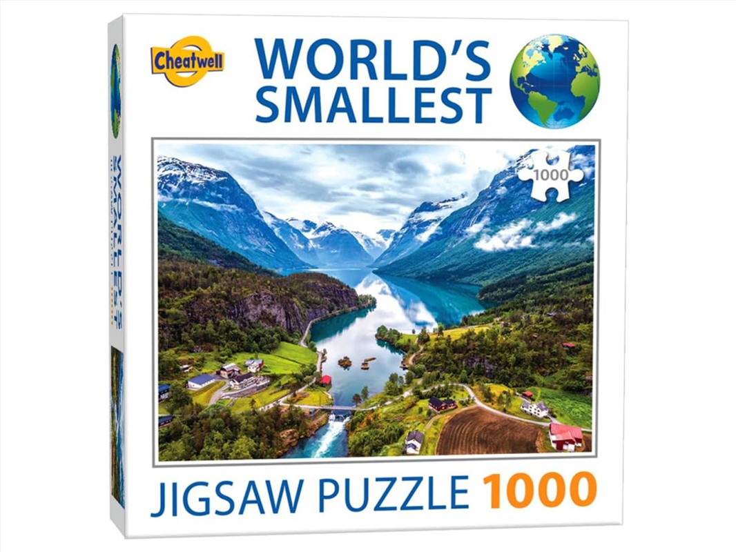 Worlds Smallest 1000 Piece Puzzle Fjords/Product Detail/Jigsaw Puzzles