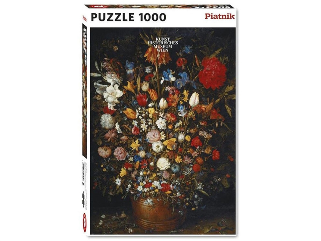 Brueghel,Flowers In Wood Vase/Product Detail/Jigsaw Puzzles