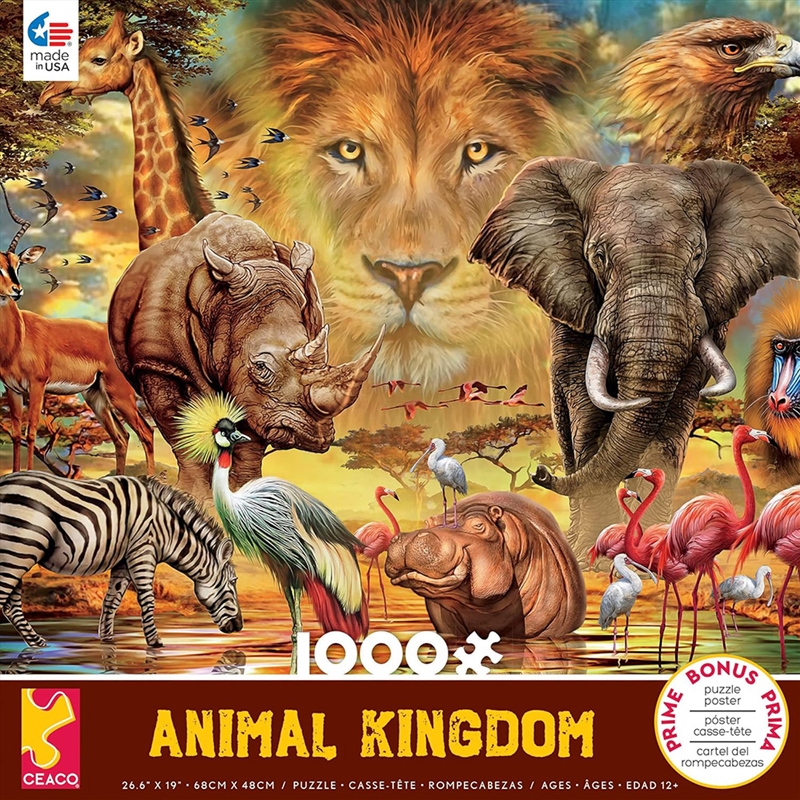 Animal Kingdom Safari 1000 Piece Puzzle/Product Detail/Jigsaw Puzzles