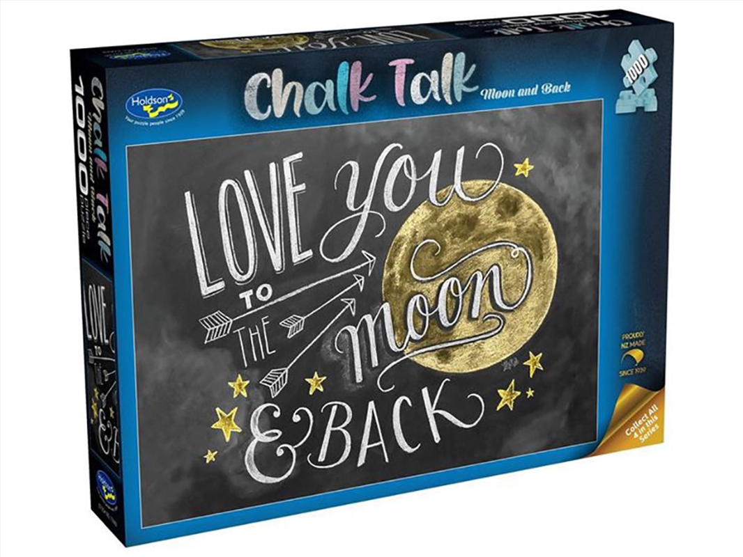 Chalk Talk Moon And Back 1000 Piece Puzzle/Product Detail/Jigsaw Puzzles