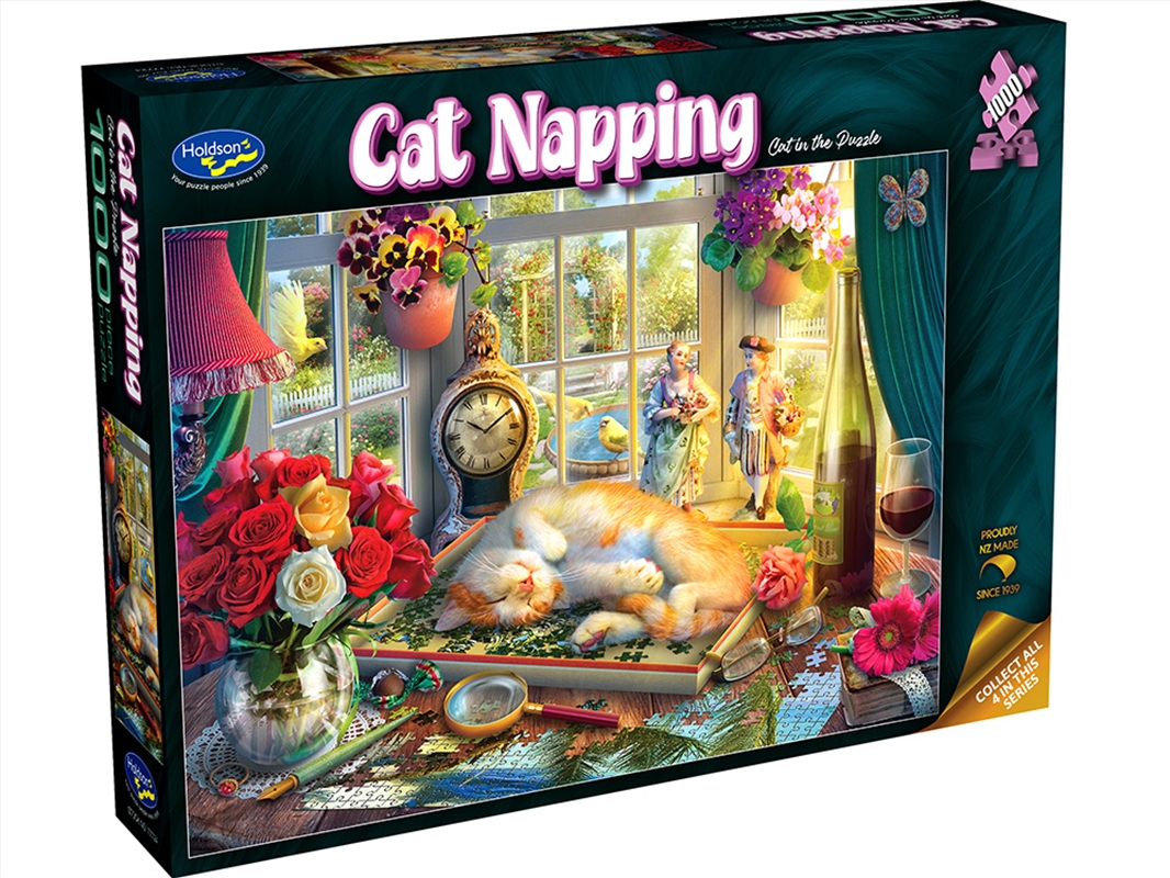 Cat Napping Cat In The Puzzle/Product Detail/Jigsaw Puzzles