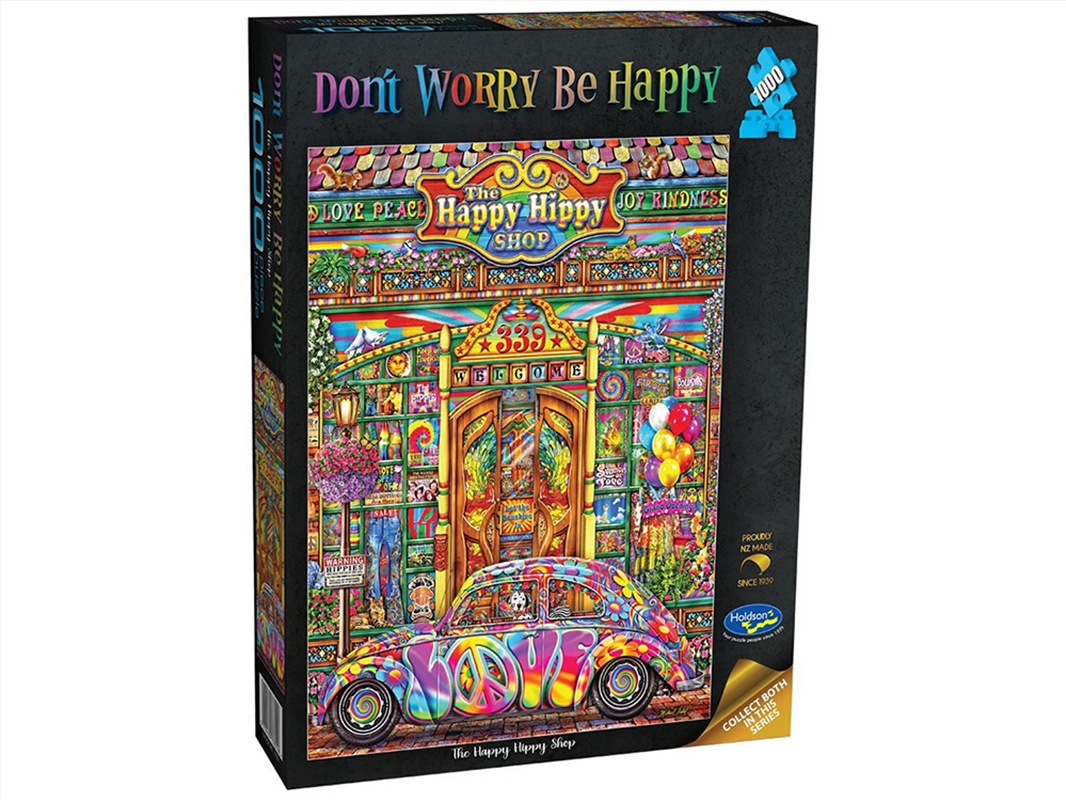 Dont Worry Be Happy Hippy Shop/Product Detail/Jigsaw Puzzles
