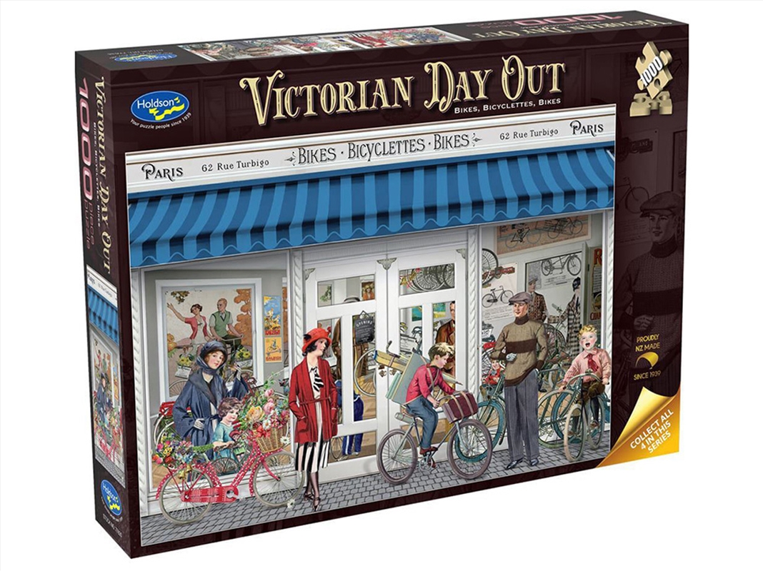 Victorian Day Out Bikes 1000 Piece Puzzle/Product Detail/Jigsaw Puzzles