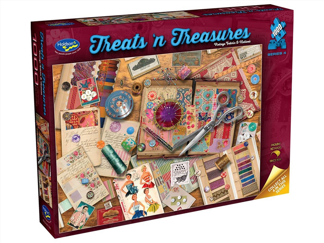 Treats N Treasures 4 Fabric/Product Detail/Jigsaw Puzzles