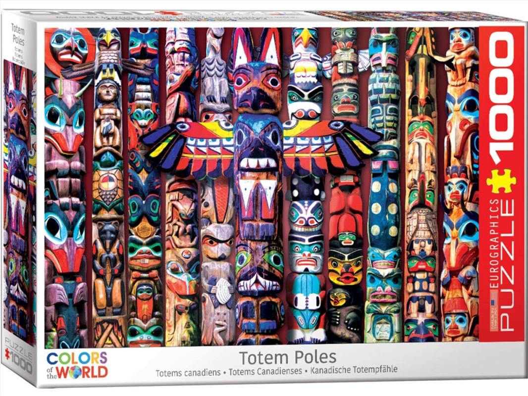 Totem Poles 1000 Piece Puzzle/Product Detail/Jigsaw Puzzles