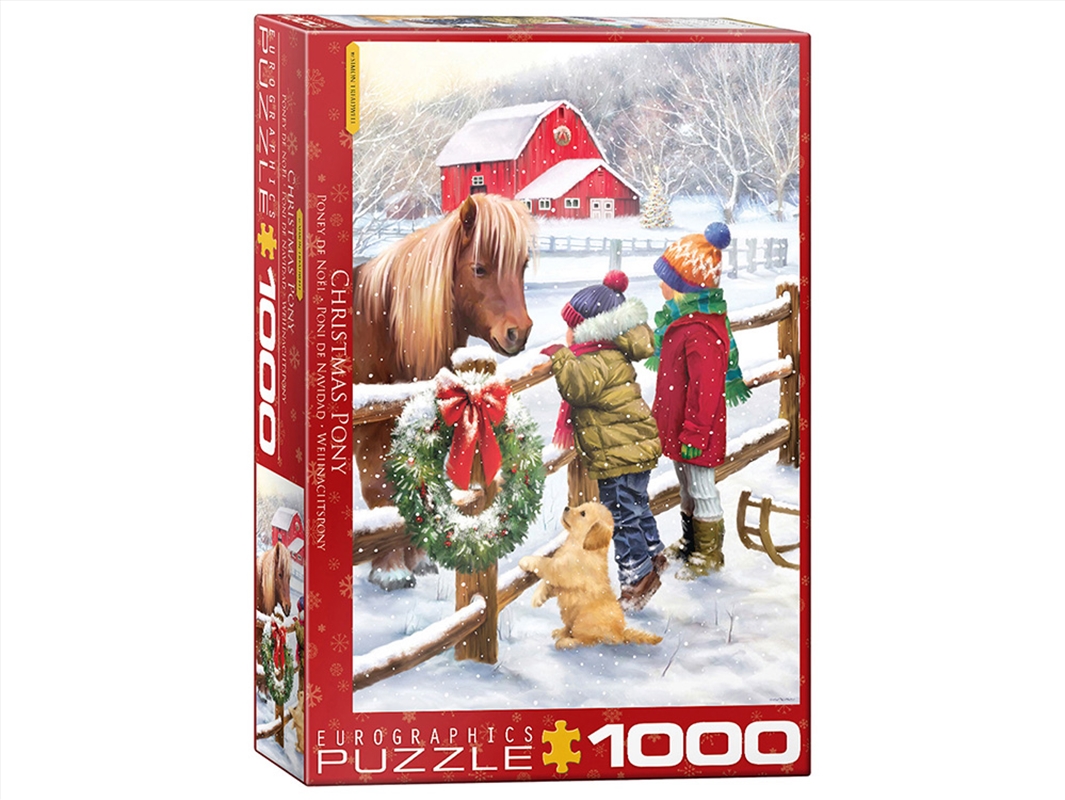 Christmas Pony 1000 Piece Puzzle/Product Detail/Jigsaw Puzzles
