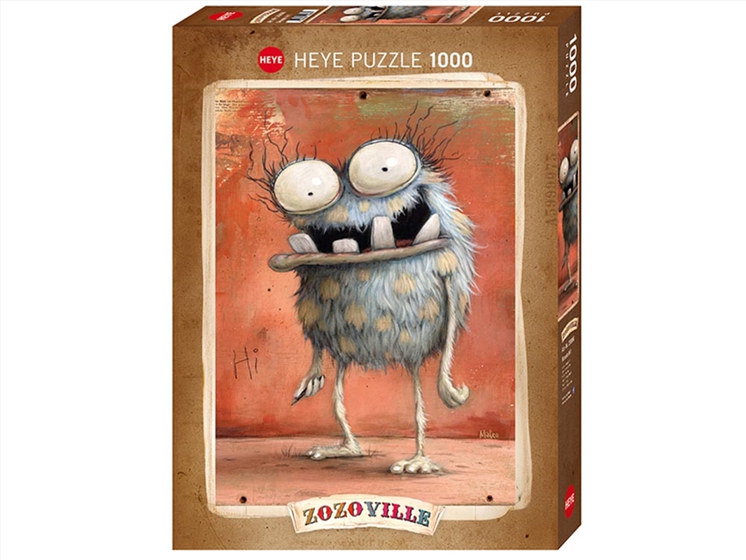 Zozoville, Monsta Hi! 1000 Piece Puzzle/Product Detail/Jigsaw Puzzles