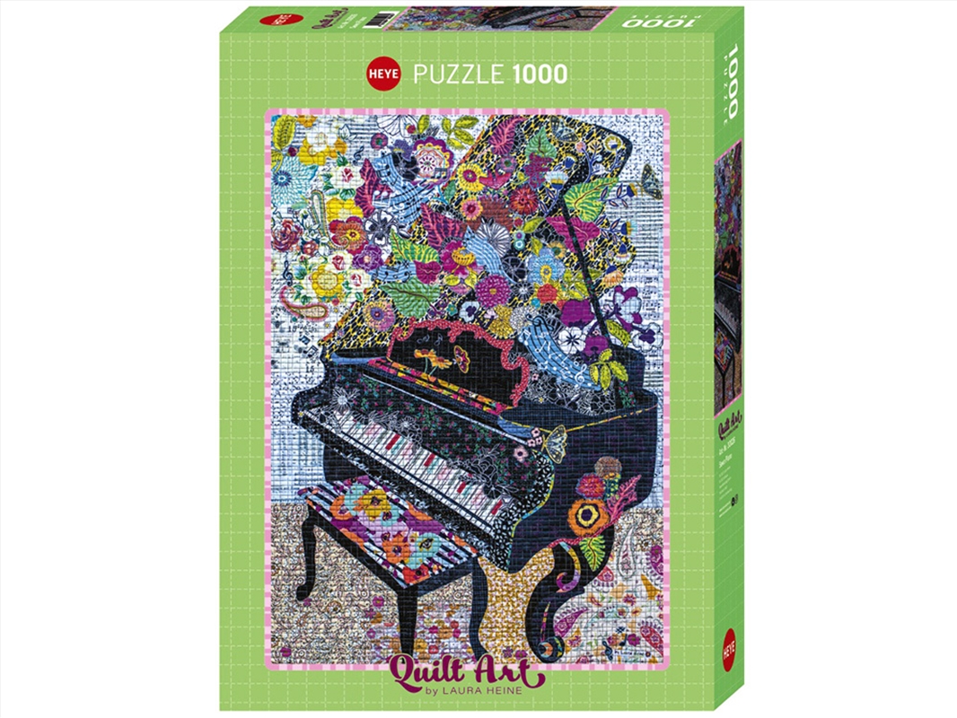 Quilt Art, Sewn Piano 1000 Piece Puzzle/Product Detail/Jigsaw Puzzles
