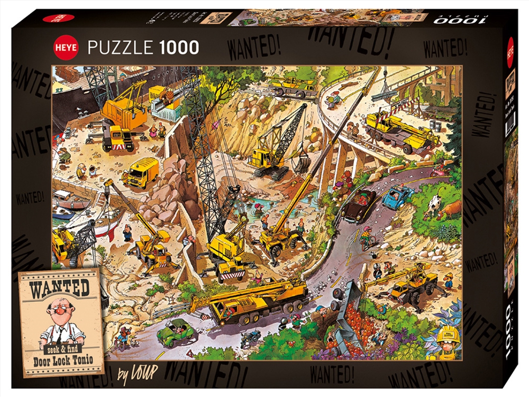 Wanted, Door Lock Toni 1000 Piece Puzzle/Product Detail/Jigsaw Puzzles