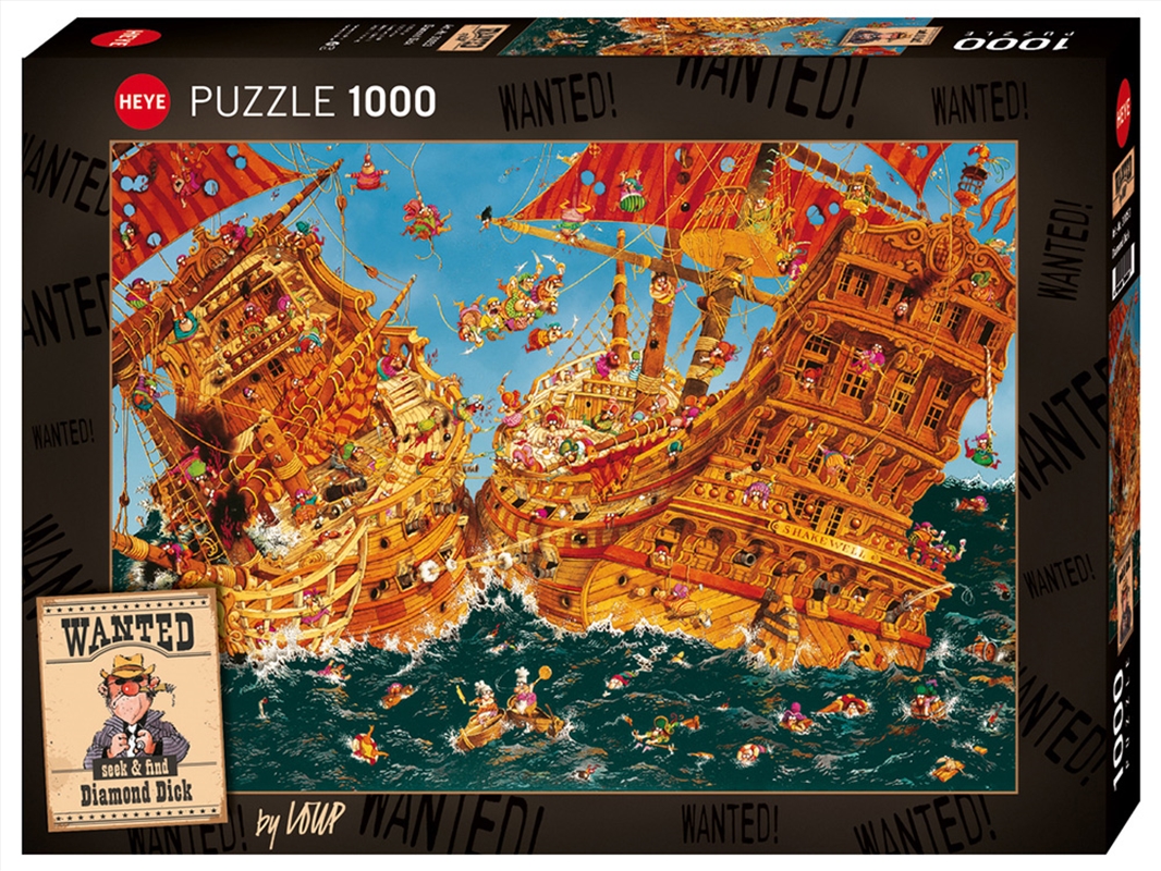 Wanted, Diamond Dick 1000 Piece Puzzle/Product Detail/Jigsaw Puzzles
