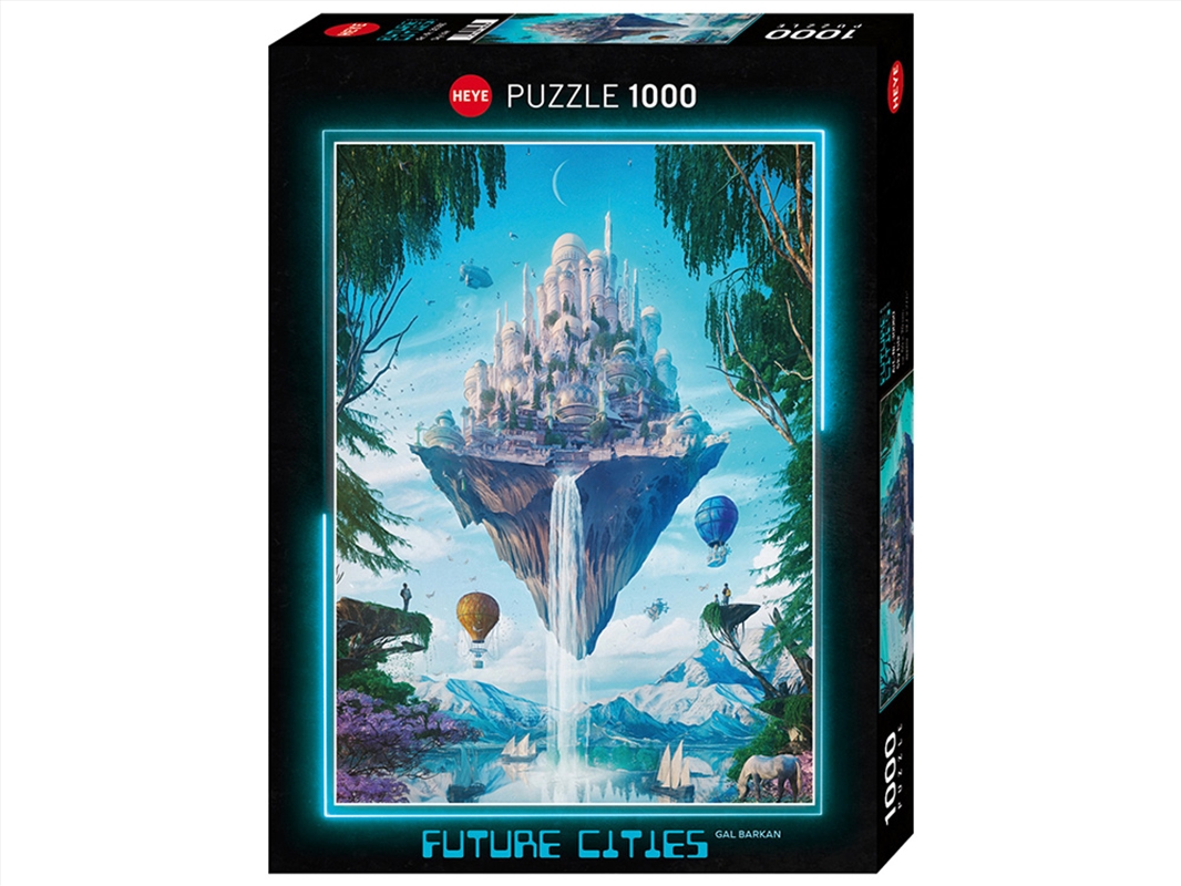 Future Cities Sky Isle 1000 Piece Puzzle/Product Detail/Jigsaw Puzzles