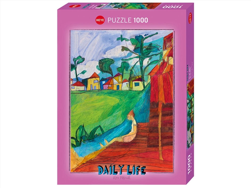 Daily Life By The River 1000 Piece Puzzle/Product Detail/Jigsaw Puzzles