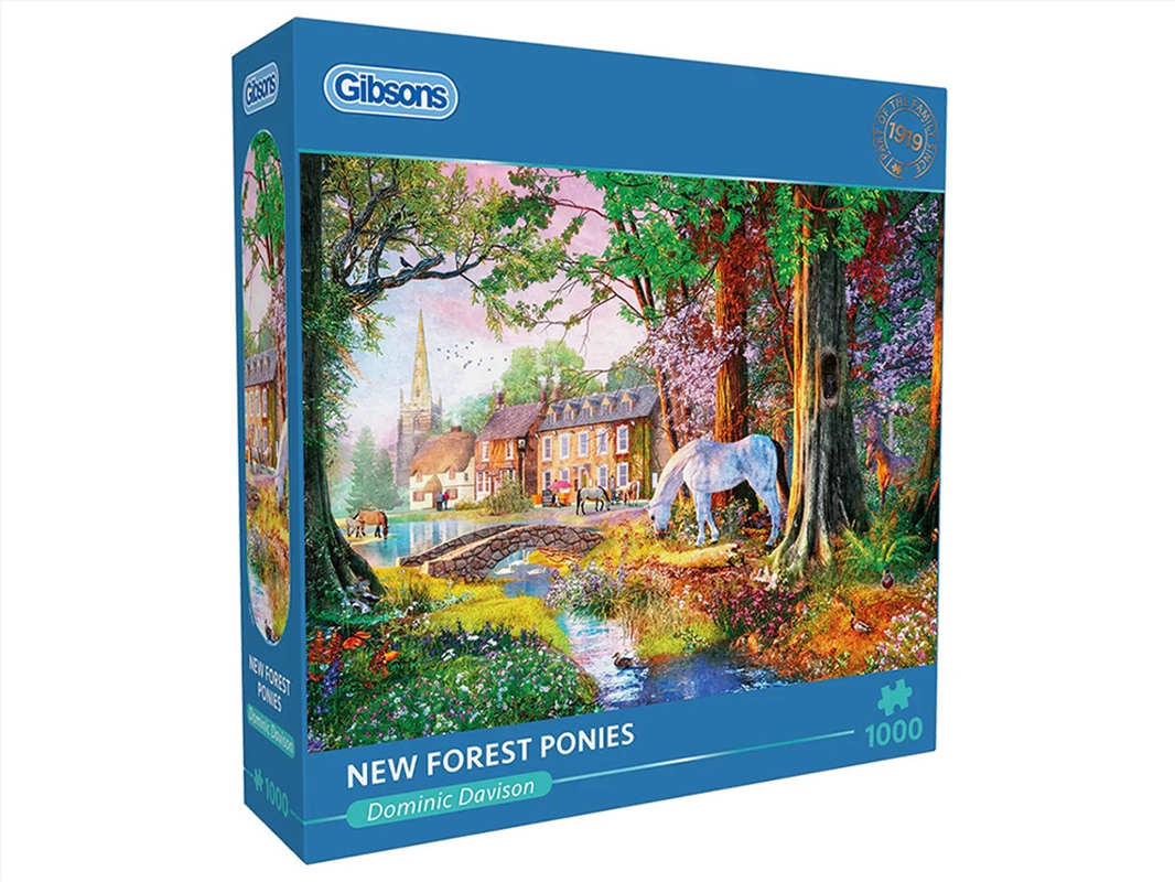 New Forest Ponies 1000 Piece Puzzle/Product Detail/Jigsaw Puzzles