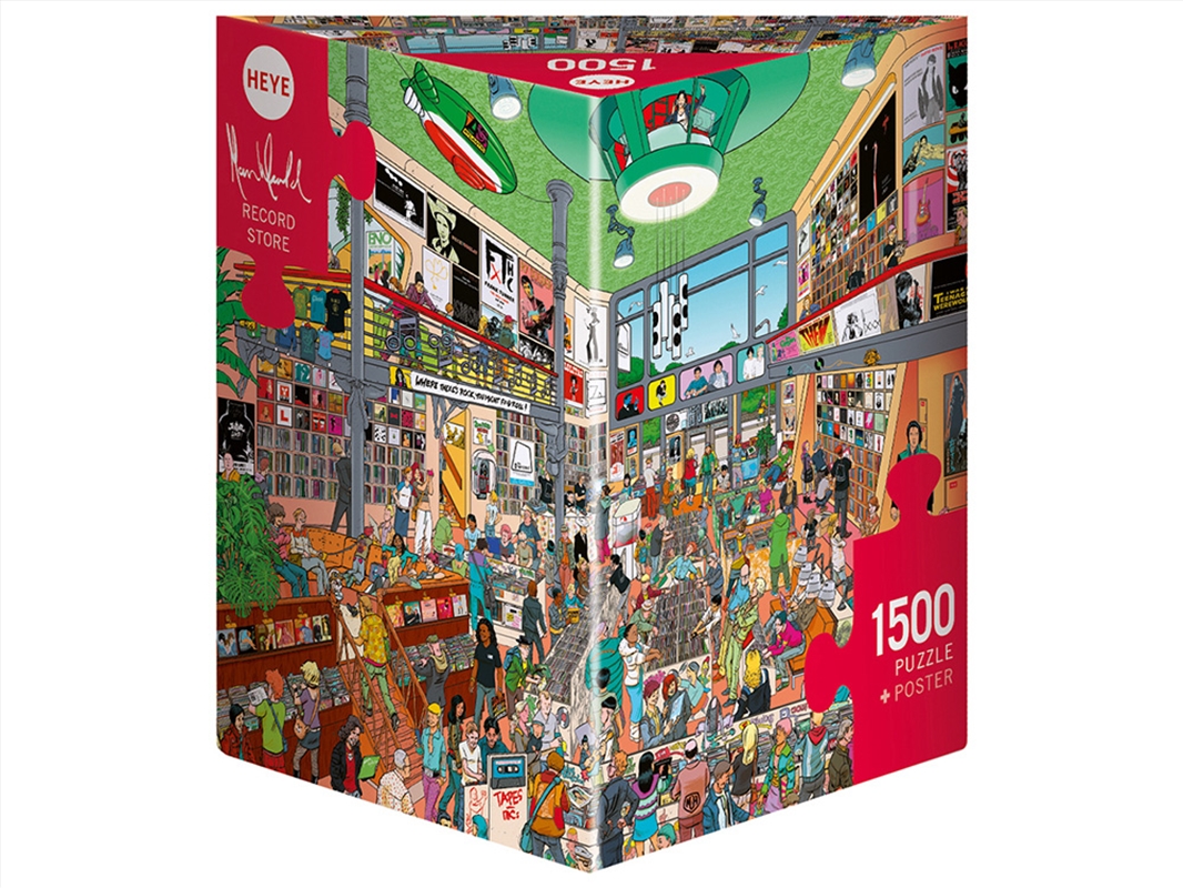 Herold, Record Store 1500 Piece Puzzle/Product Detail/Jigsaw Puzzles
