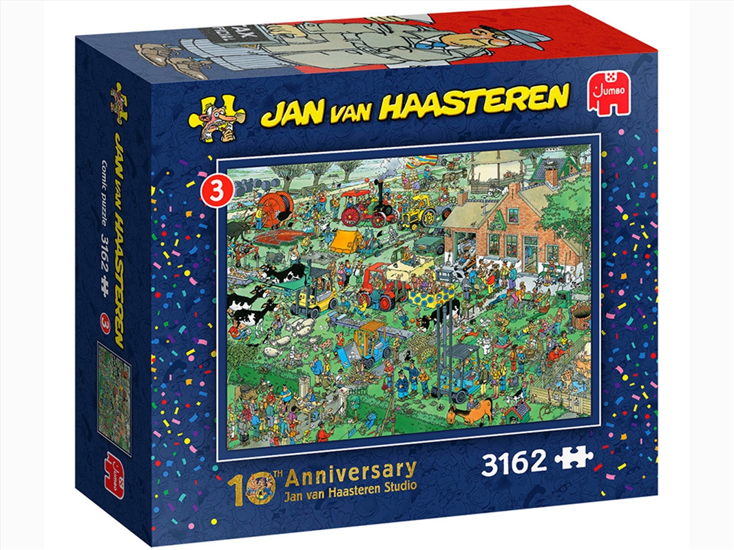 Jvh Farm Visit 3000Pc/Product Detail/Jigsaw Puzzles