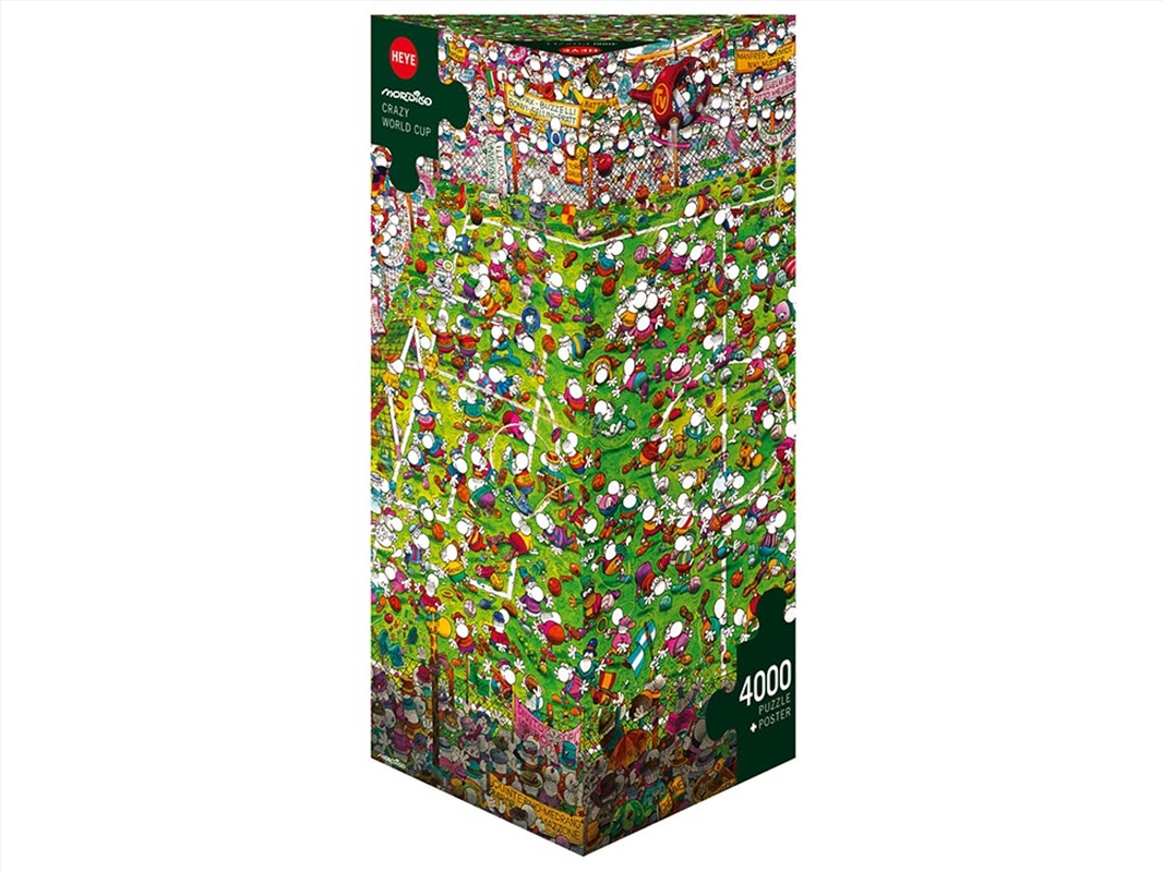 Mordillo, Crazy World Cup 4000/Product Detail/Jigsaw Puzzles