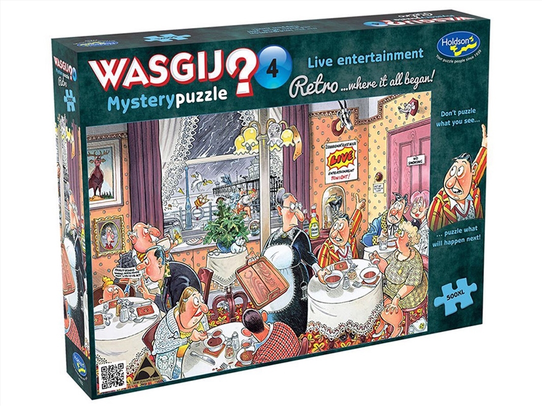 Wasgij? Retro Mystery 4 500 Piece Puzzle XL/Product Detail/Jigsaw Puzzles