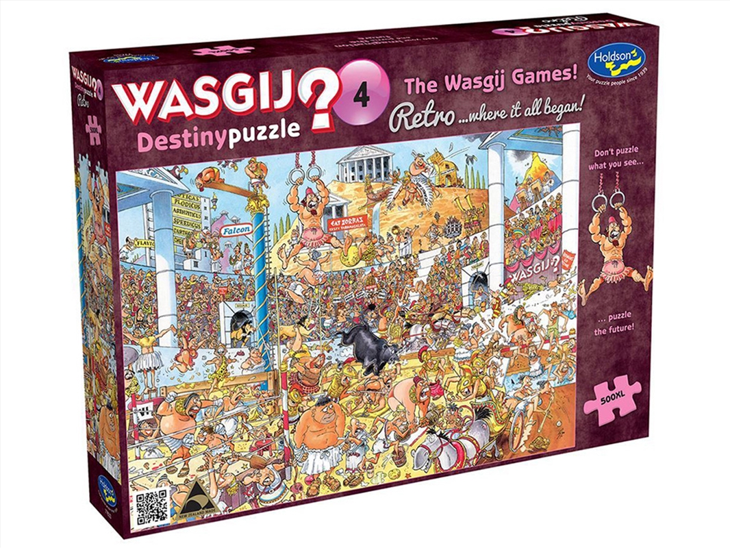 Wasgij? Retro Destiny 4 500 Piece Puzzle XL/Product Detail/Jigsaw Puzzles