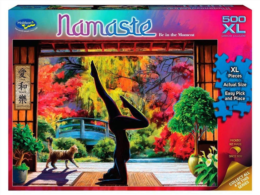 Namaste Be In Moment 500 Piece Puzzle XL/Product Detail/Jigsaw Puzzles