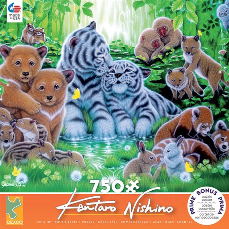 Kentaro Animal Forest 750 Piece Puzzle/Product Detail/Jigsaw Puzzles