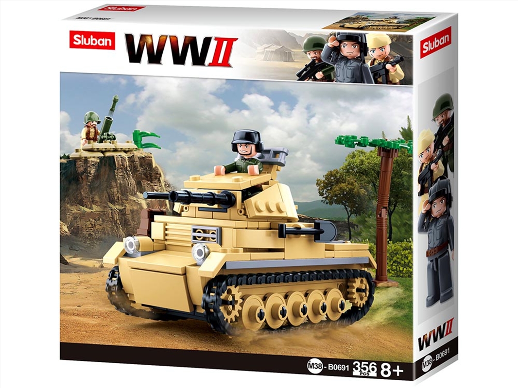 Ww2 Tank Panzer Ii 356Pcs/Product Detail/Toys