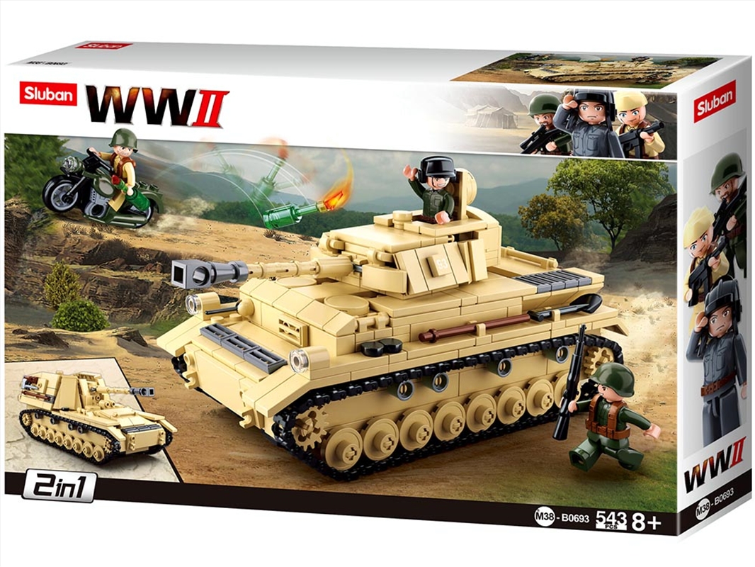 Ww2 Tank Panzer Iv/Hummel 2In1/Product Detail/Toys