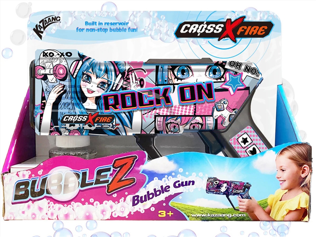Cross Xfire Bubble Gun Rock On/Product Detail/Toys