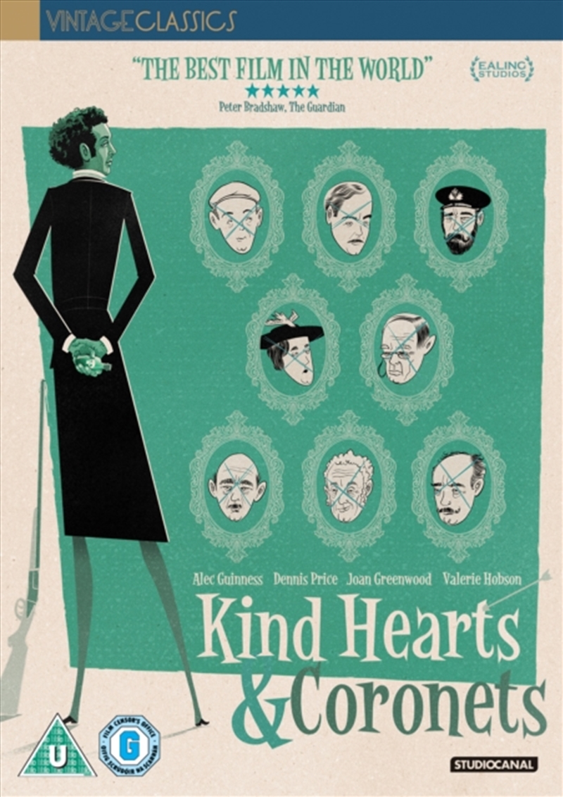 Kind Hearts And Coronets (REGION 2)/Product Detail/Comedy