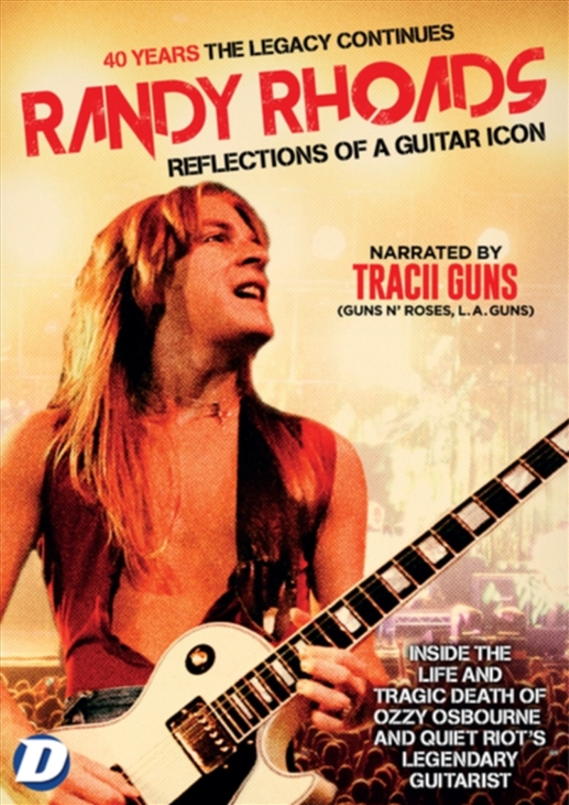 Randy Rhoads - Reflections of a Guitar Icon (REGION 2)/Product Detail/Documentary