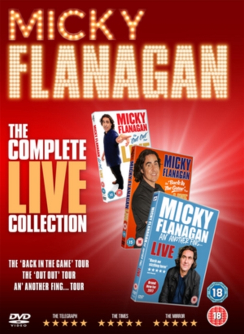 Micky Flanagan - The Complete Live Collection (REGION 2)/Product Detail/Standup Comedy