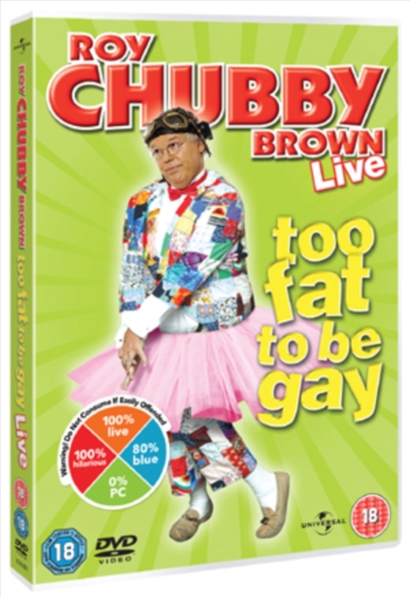 Roy Chubby Brown - Too Fat To Be Gay (REGION 2)/Product Detail/Standup Comedy