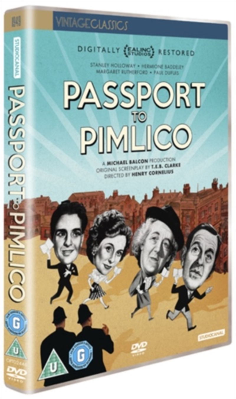 Passport To Pimlico (REGION 2)/Product Detail/Drama