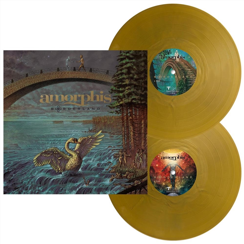 Borderland - 'Bones' Opaque Gold Vinyl/Product Detail/Rock/Pop