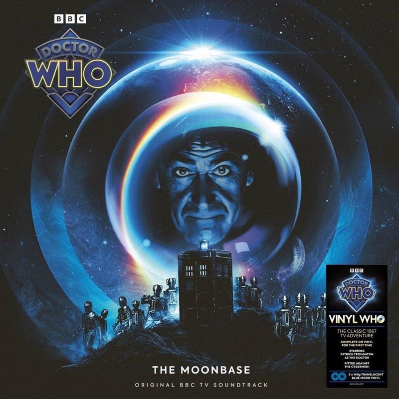 Doctor Who The Moonbase - Translucent Blue Moon Vinyl/Product Detail/Soundtrack
