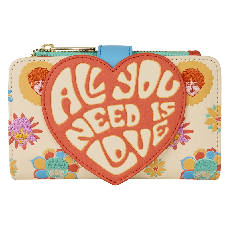 Loungefly Beatles - All You Need is Love Wallet/Product Detail/Wallets